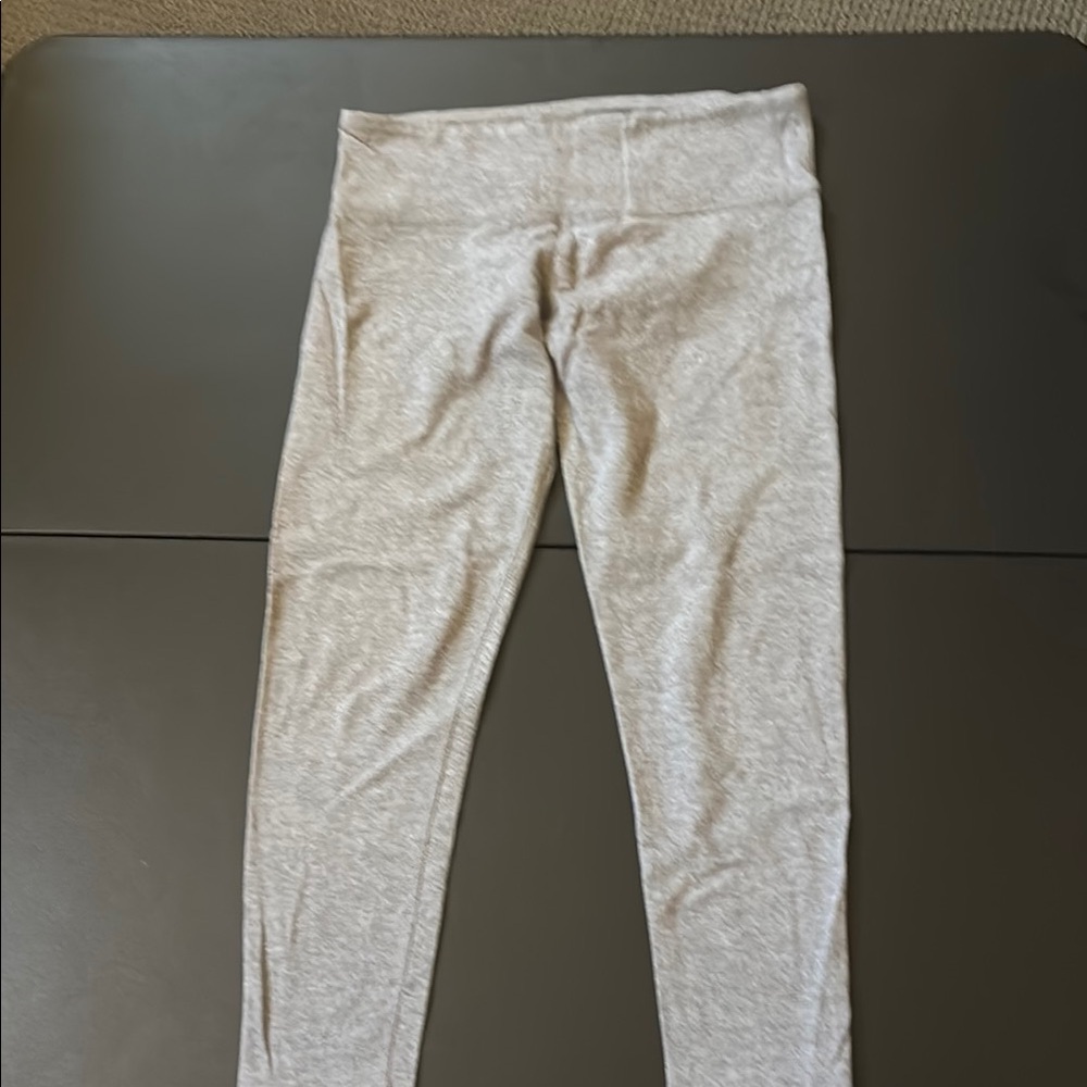 Lululemon Athletica Light Gray Leggings